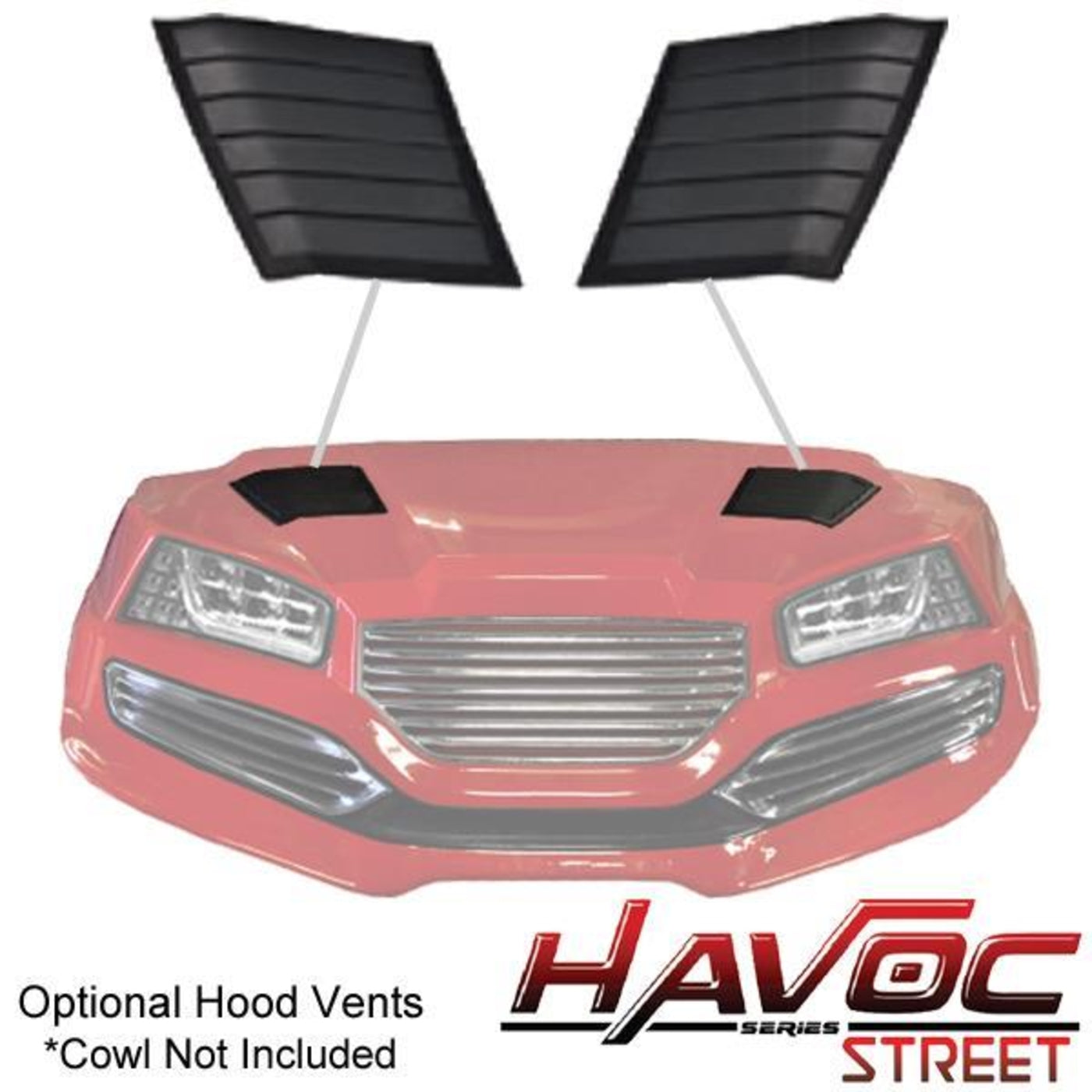 Havoc Series Hood Vents for Yamaha G29/Drive 2006-2016