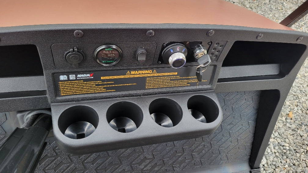 2023 Madjax X-Series Special Edition Matte Rose Lifted Lithium Golf Cart #1380 *SOLD*