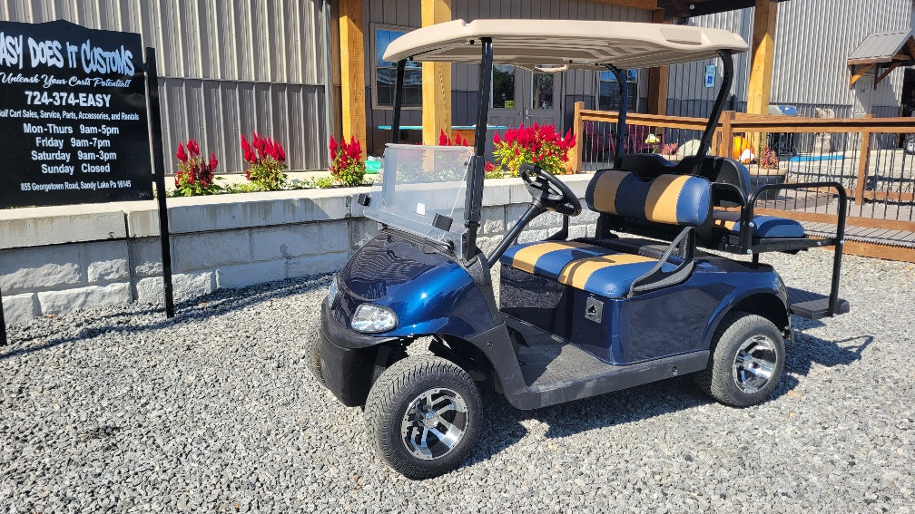 EZGO RXV 48v - Blue with custom seats *SOLD*