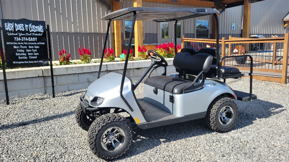 EZGO TXT 48v - Silver with Brush Guard *SOLD*