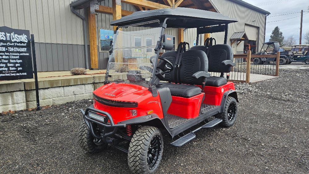 2024 Denago EV Rover XL Lithium - Scarlett Red Customized *SOLD*