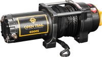 OPEN TRAIL 6000LB WINCH SYNTHETIC ROPE