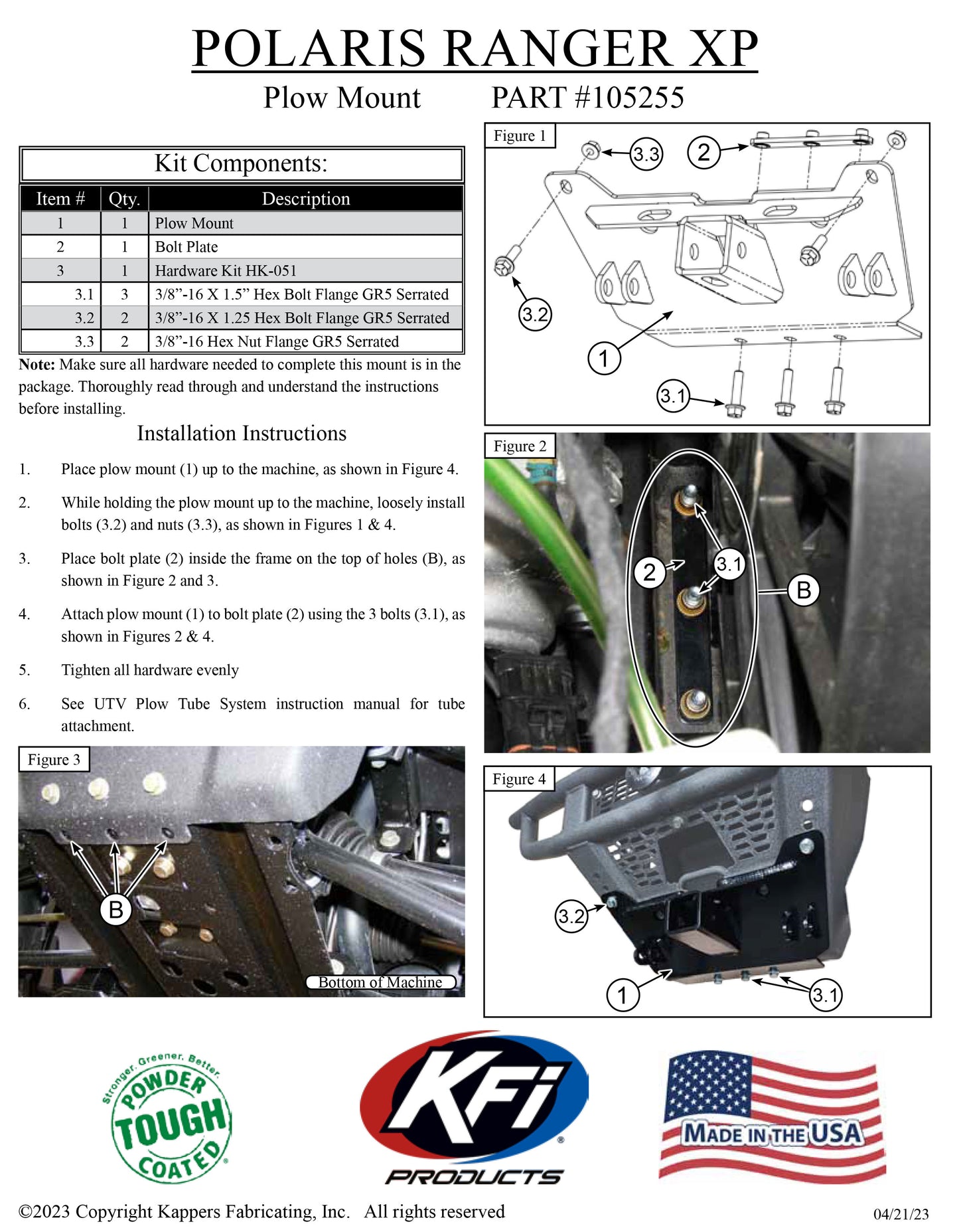 POLARIS 800 Ranger Midsize 4x4 2013-2014