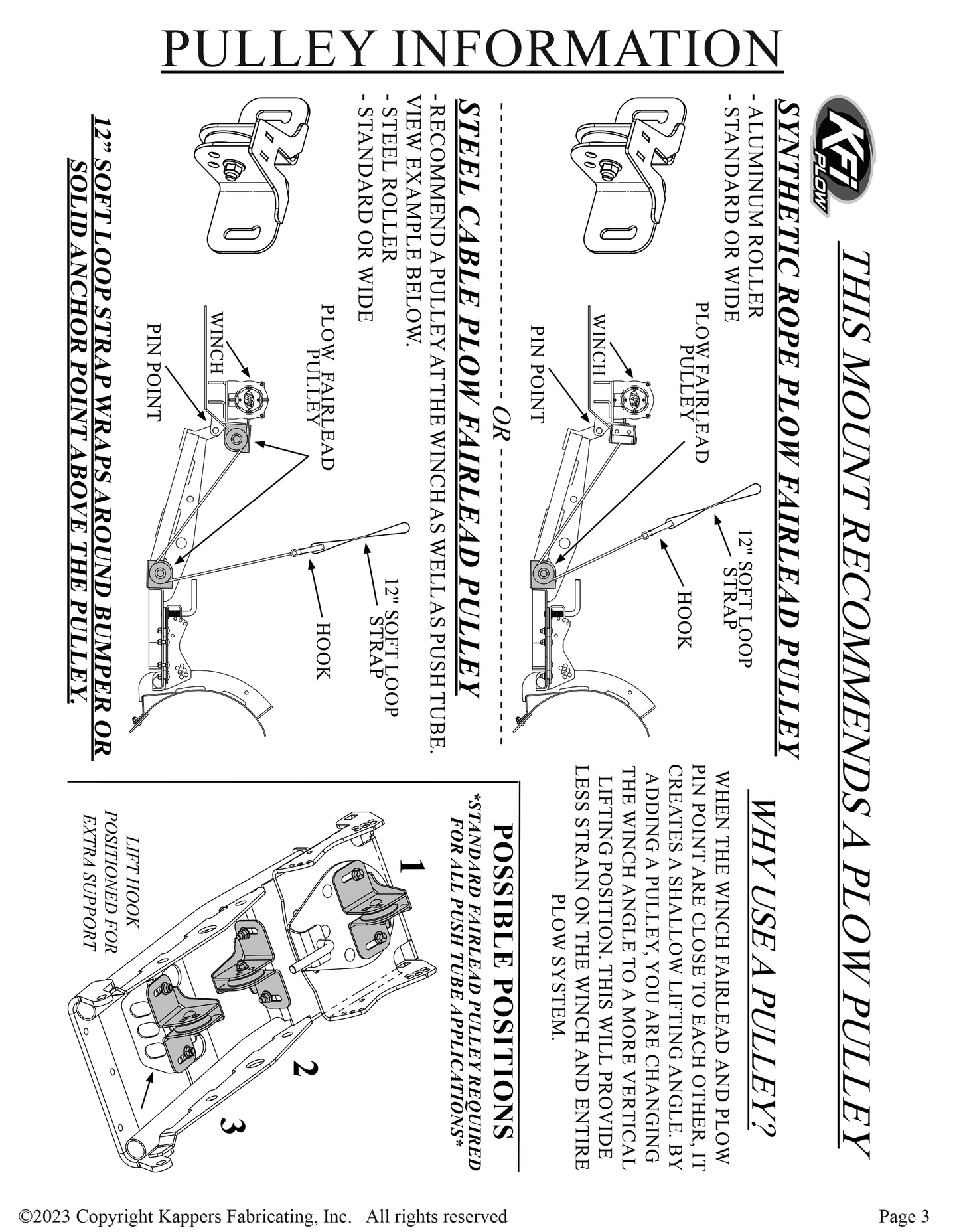 CFMOTO ZFORCE 800 Trail (G2) - 2023-2024 - KFI Plow Mount 106605