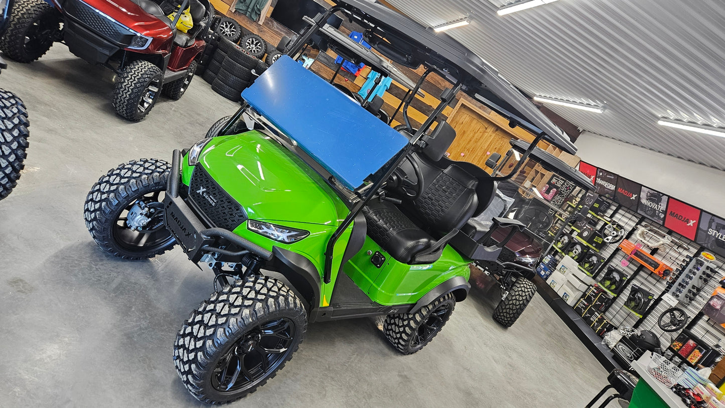 2024 MADJAX X-Series Storm Lithium - 4 Passenger Lifted - Lime Green 3152 *SOLD*