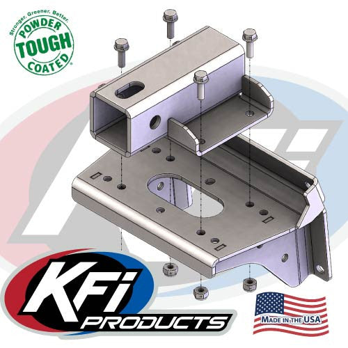 2" UNIVERSAL RECEIVER HITCH KFI 101240