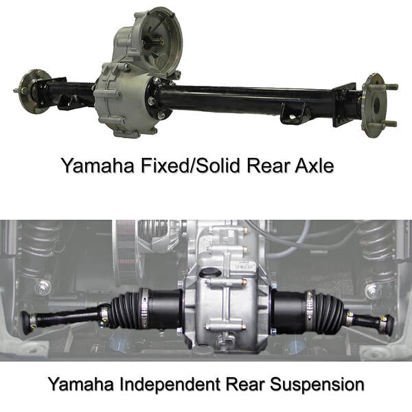 4” MadJax King XD Lift Kit for Yamaha G29/Drive & Drive2 with Solid/Fixed Rear Axel