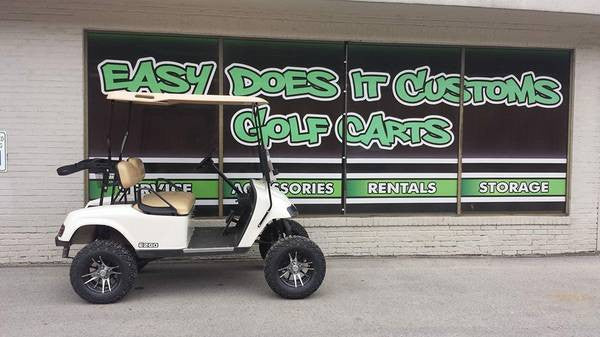 EZGO TXT Golf Cart at Easy Does It Customs