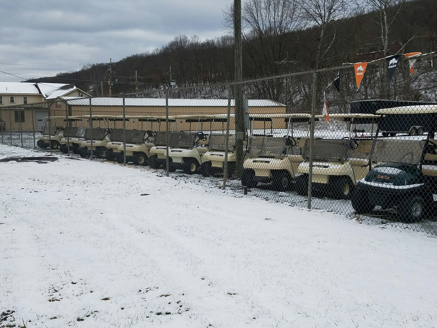 Club Car DS Gas Golf Cart At Easy Does It Customs