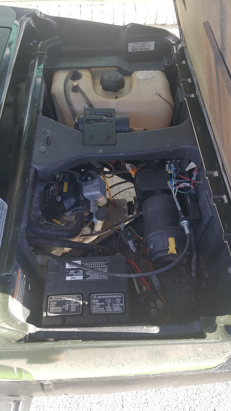 2013 Gas Club Car Precedent Golf Cart - Green Fade - SOLD