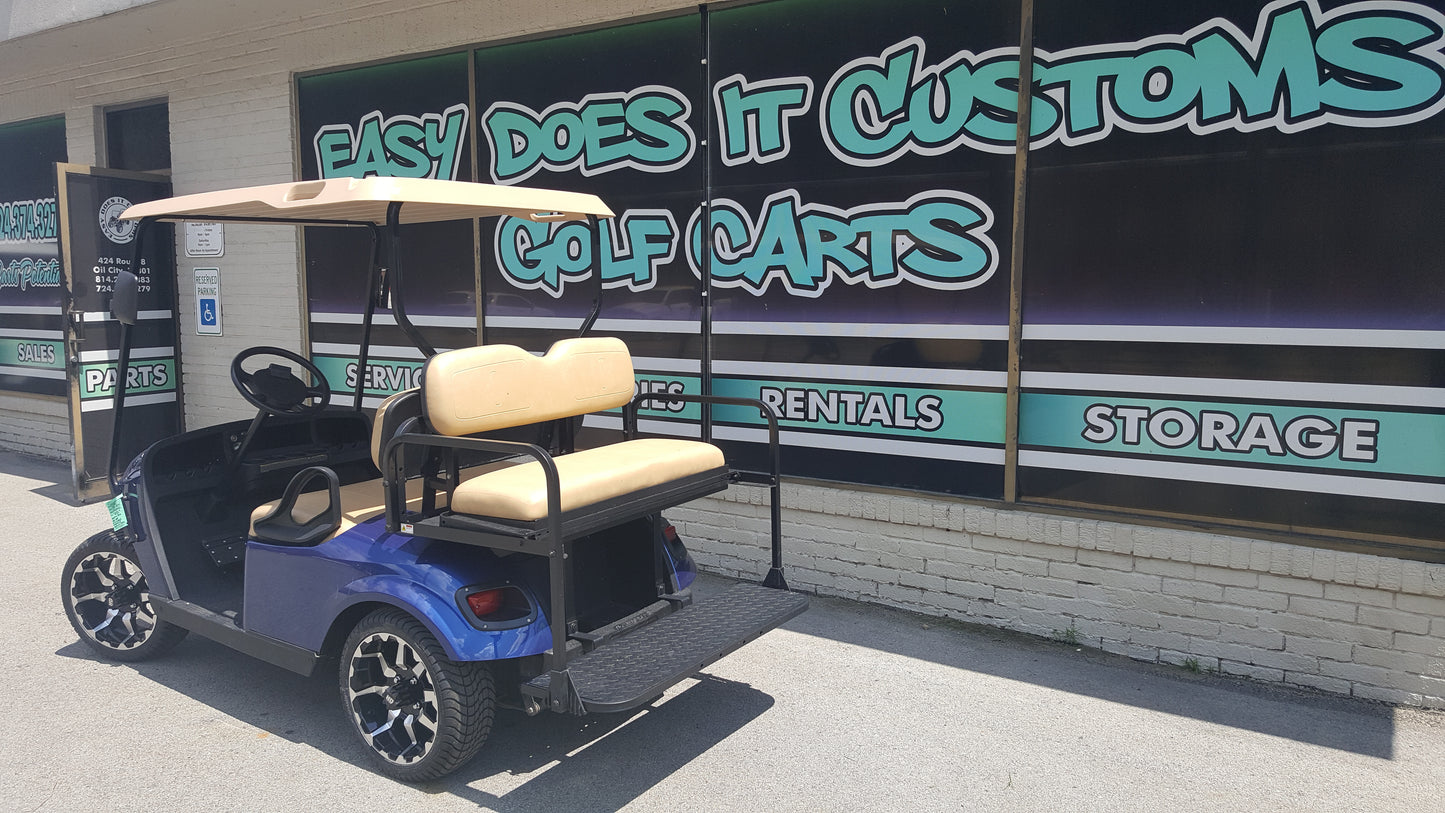 2014 EZGO TXT Electric Golf Cart - New Electric Blue Body *SOLD*