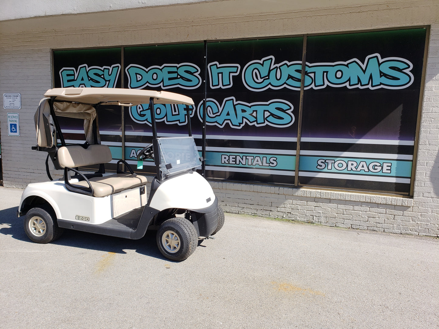 2017 Electric EZGO RXV Golf Cart with New Batteries *SOLD*