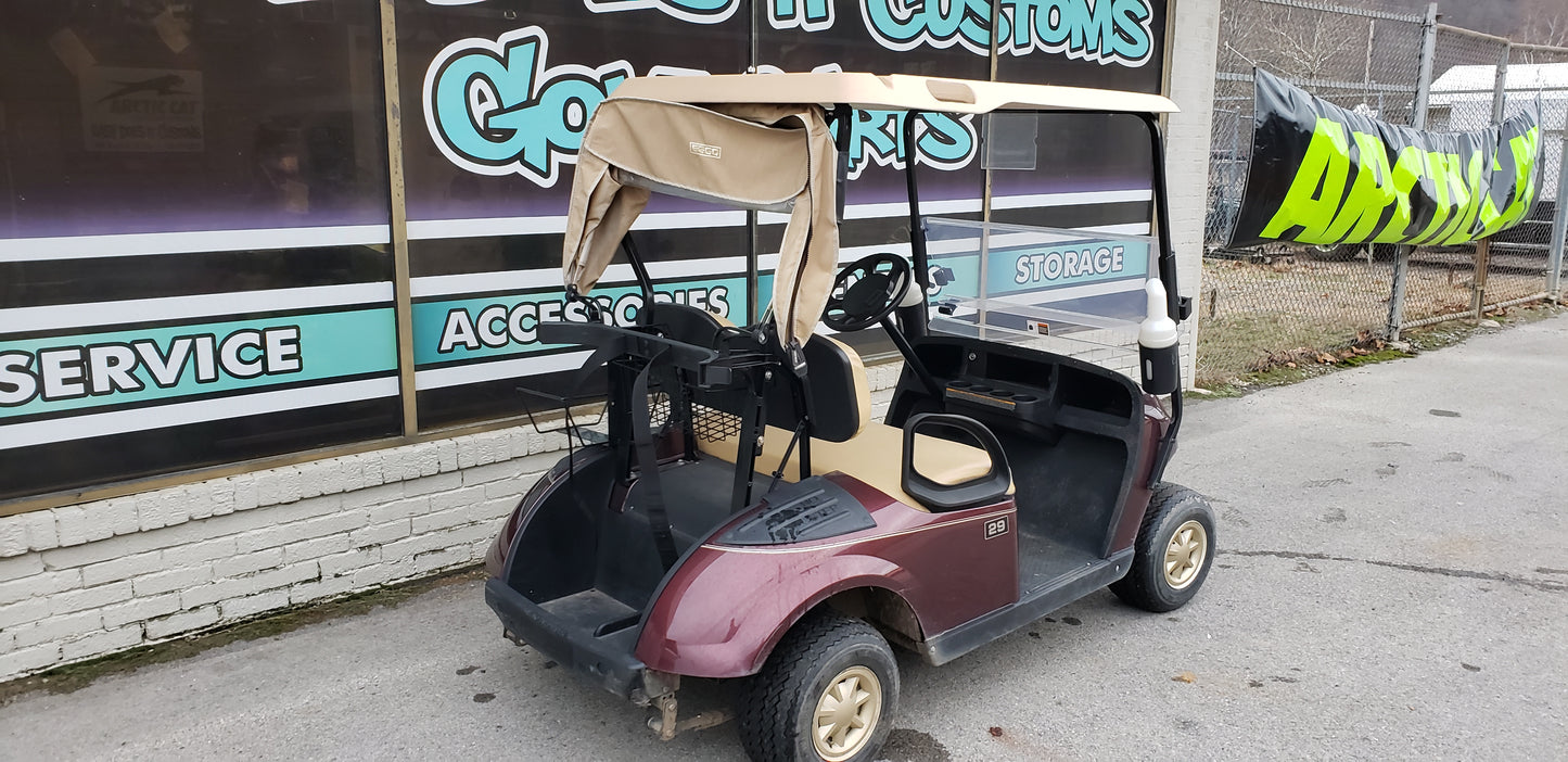 2015 GAS EZGO TXT BURGUNDY GOLF CART *SOLD*