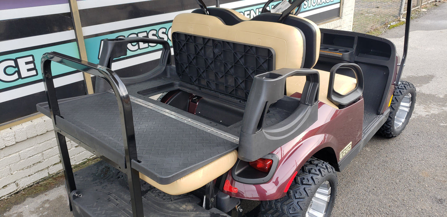 2019 EZGO TXT Valor Gas Golf Cart - Burgundy *SOLD*