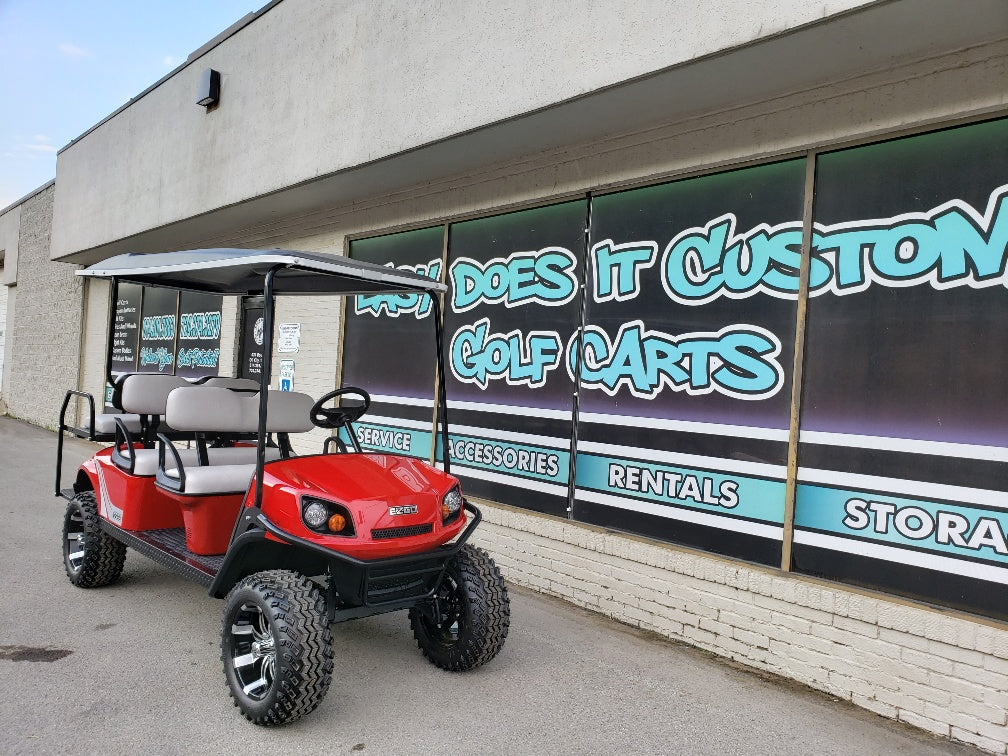 2019 EZGO L6 Express - Red *SOLD*