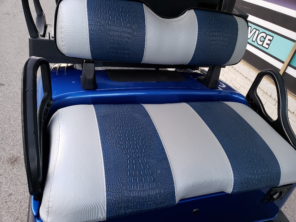 2015 EZGO RXV Golf Cart - Blue and White *SOLD*