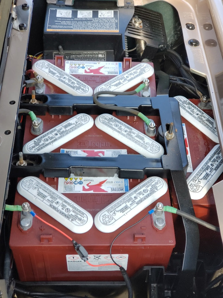 2015 EZGO RXV - Almond with Orange **SOLD**