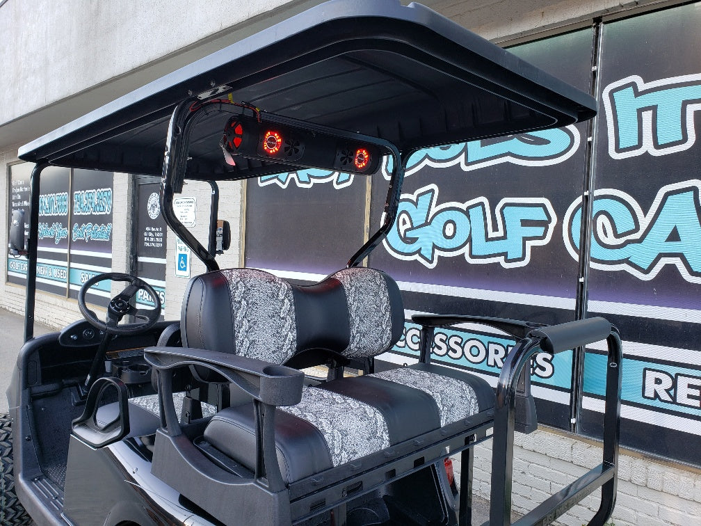 2015 Electric EZGO RXV - Black Pearl with Snake *SOLD*