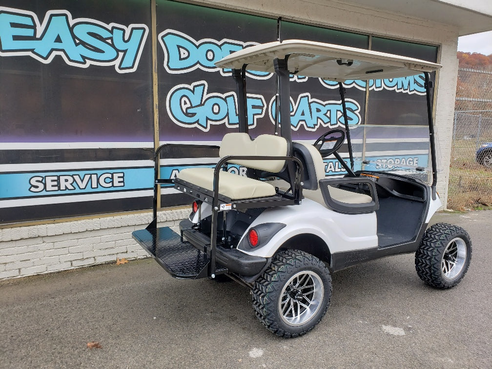 2014 Yamaha Drive G29 - White Lifted Gas Golf Cart *SOLD*