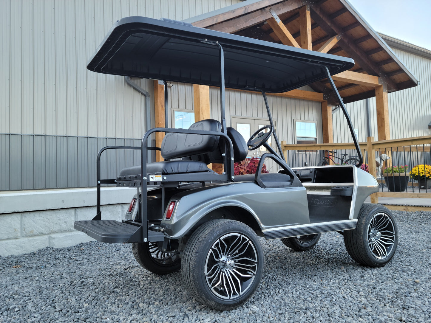 Club Car DS Gas Golf Cart - Charcoal *SOLD*