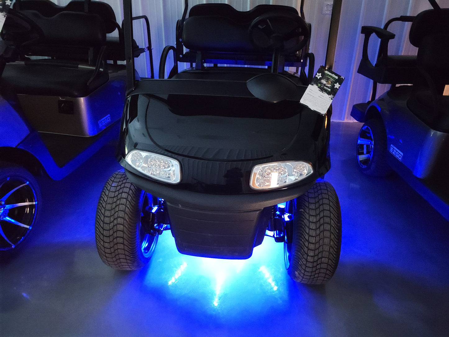 EZGO RXV Electric 48v - Black and Red *SOLD*