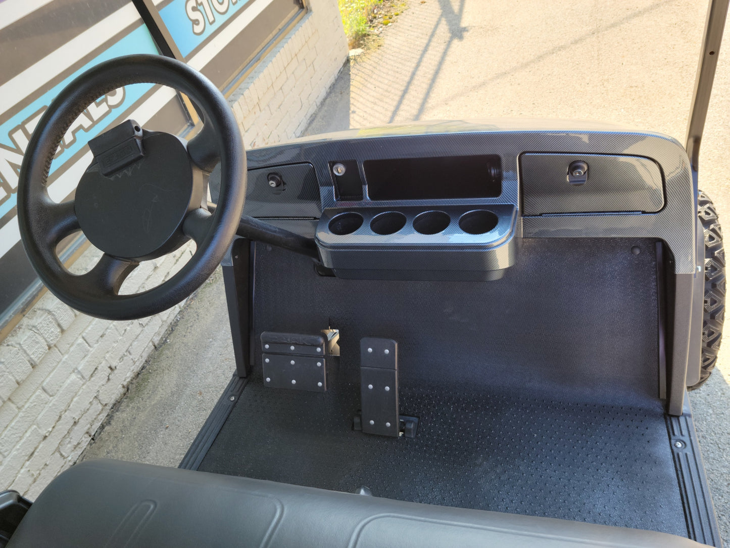 2018 Gas EZGO TXT - Almond Body w/ Lift Kit *SOLD*