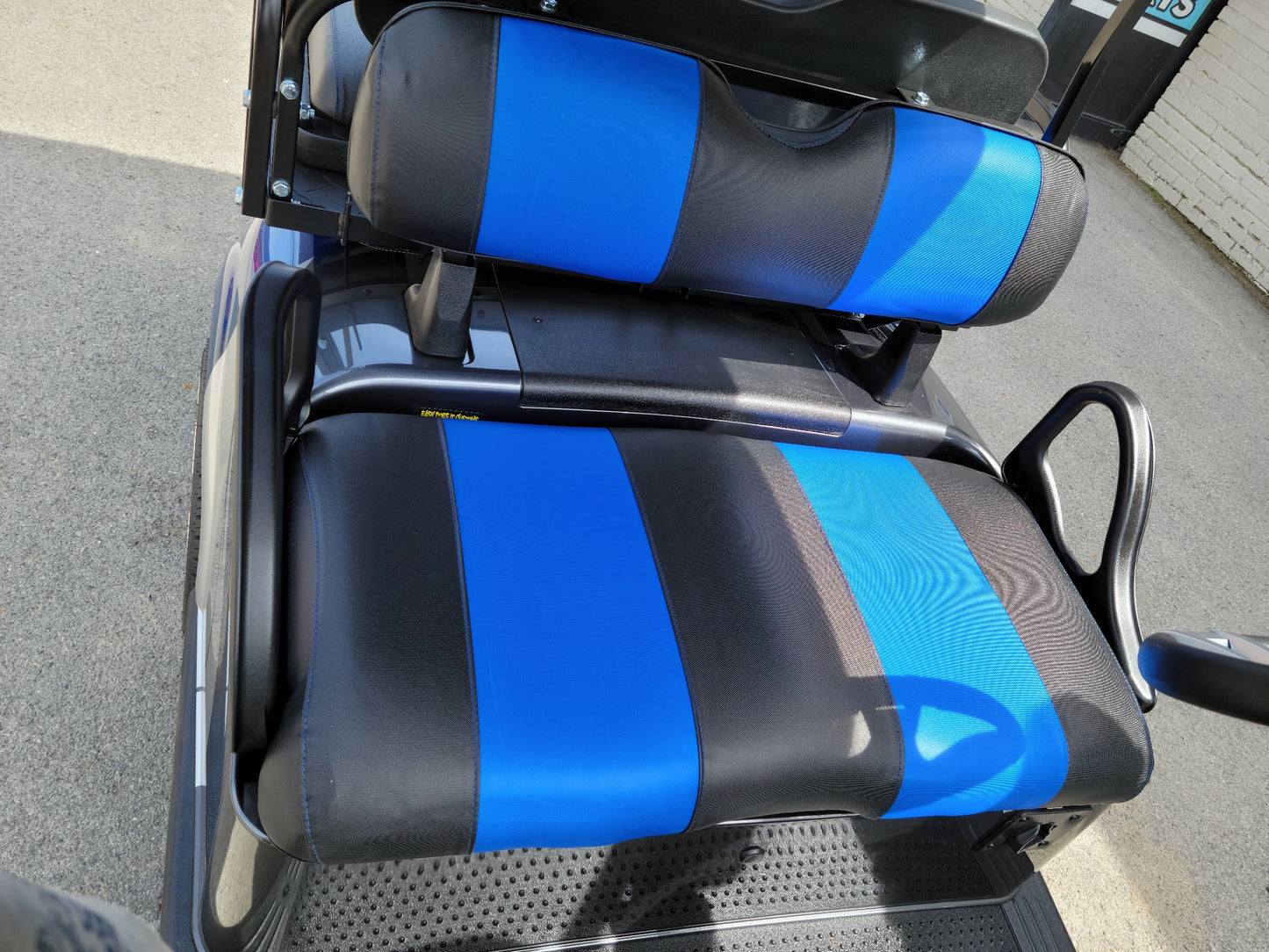 2018 EZGO RXV 48v - Charcoal - Blue - Silver Custom *SOLD*