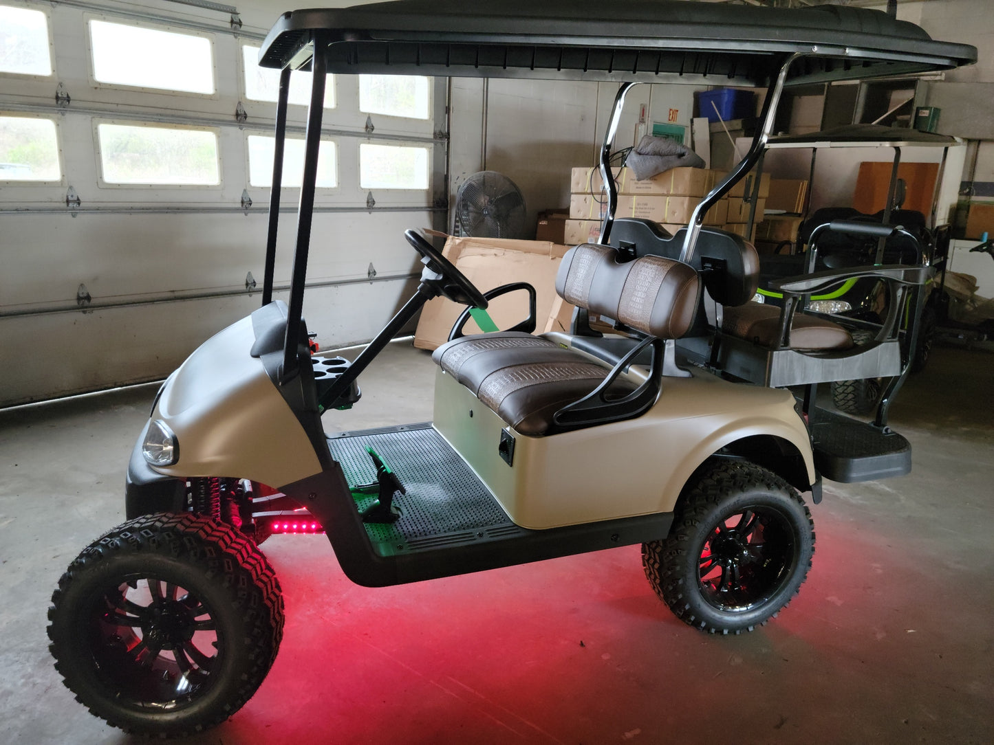 2018 EZGO RXV 48v Custom - Matte Sand *SOLD*