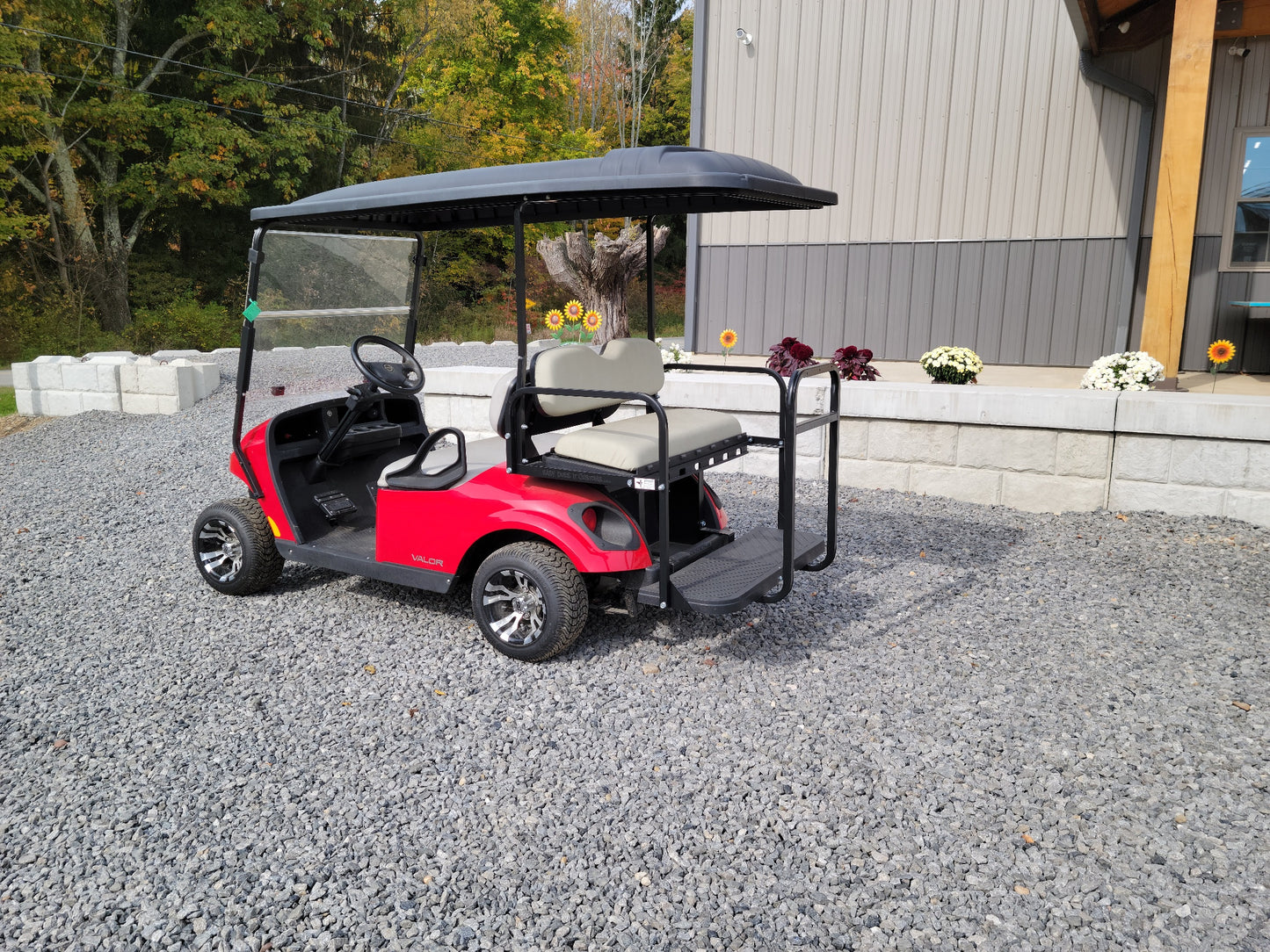 2018 Gas EZGO TXT - Red body - SOLD
