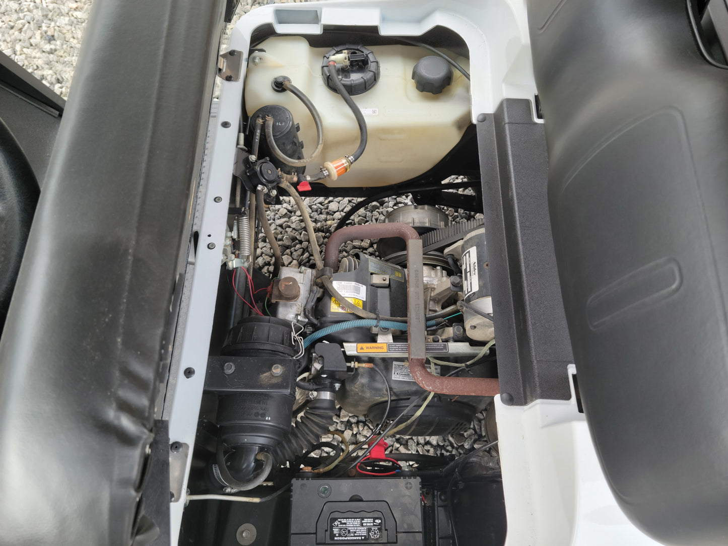 2017 GAS EZGO TXT - White *SOLD*