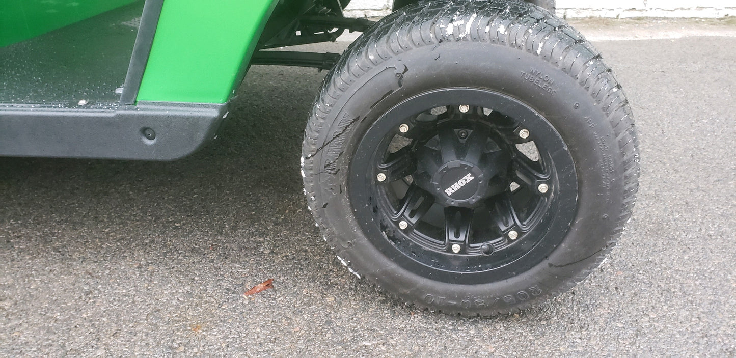 2015 Electric EZGO TXT Golf Cart with New Lime Green Body *SOLD*