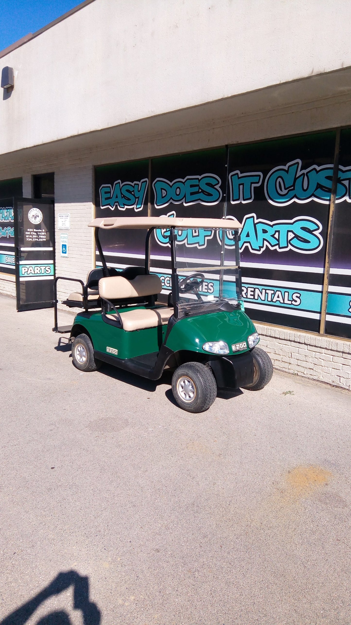 2015 EZGO RXV Electric Golf Cart *SOLD*