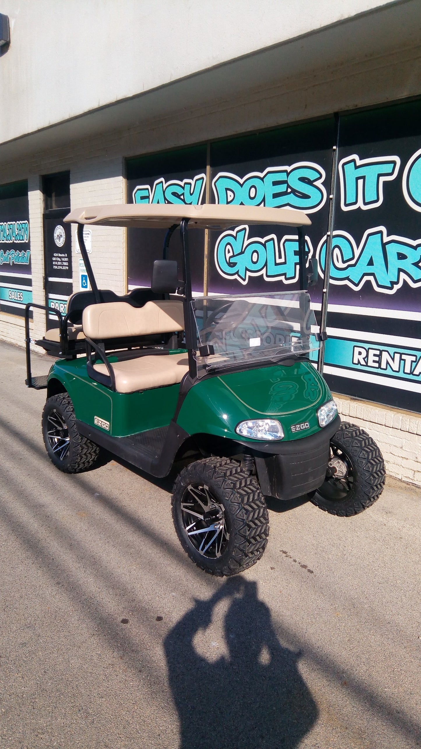 2018 Lifted EZGO RXV Golf Cart *SOLD*