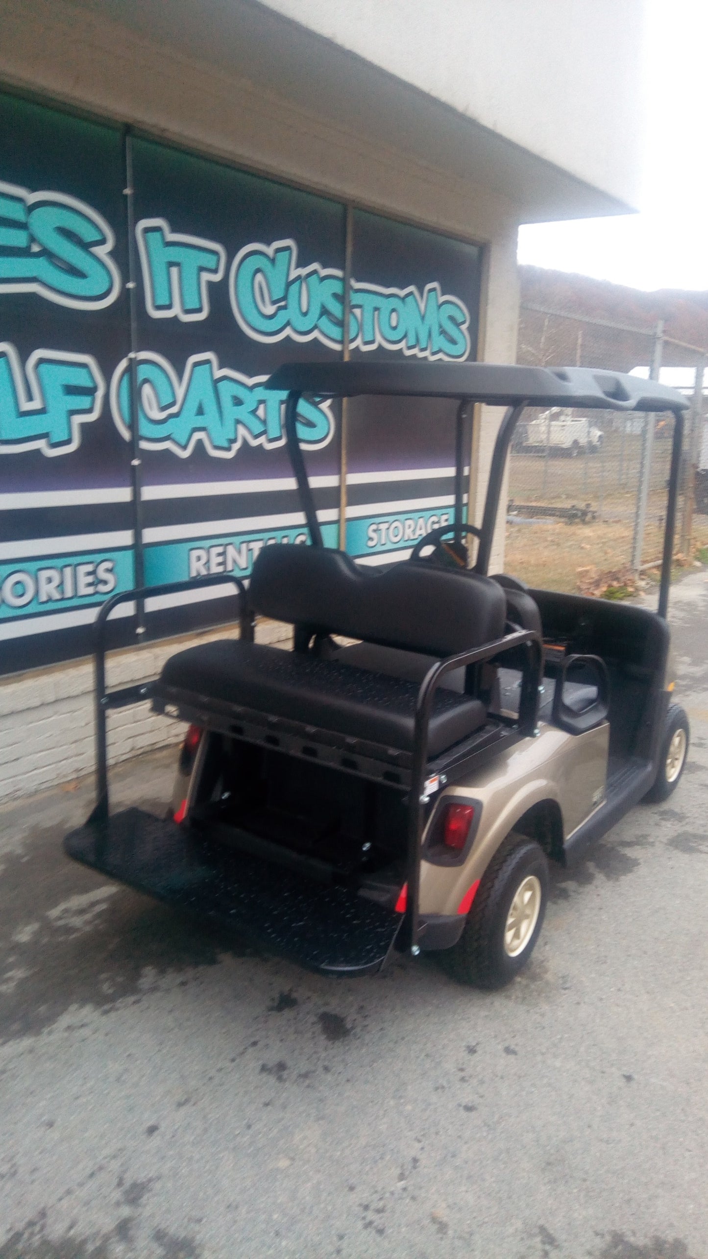 Brand New Gas EFI EZGO RXV - Almond Golf Cart **SOLD**