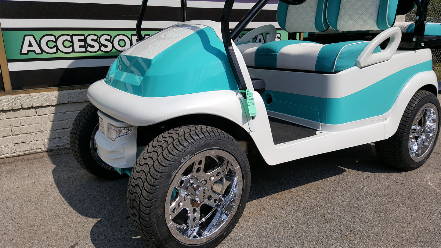 2011 Club Car Precedent Electric Golf Cart - 50's Style Cart - SOLD