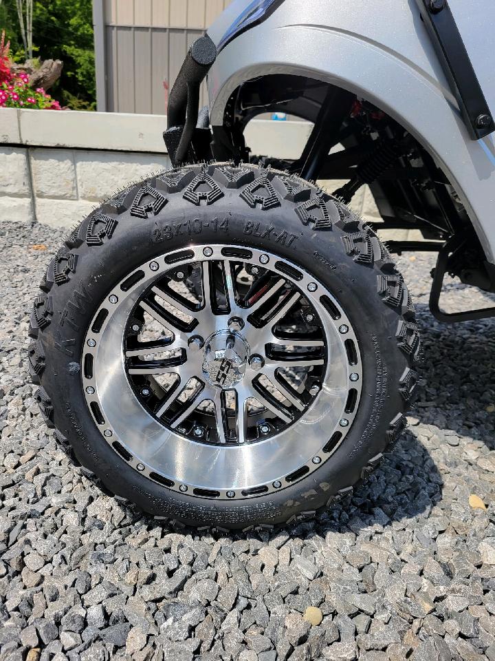 2018 Gas EZGO TXT Silver Storm *SOLD*