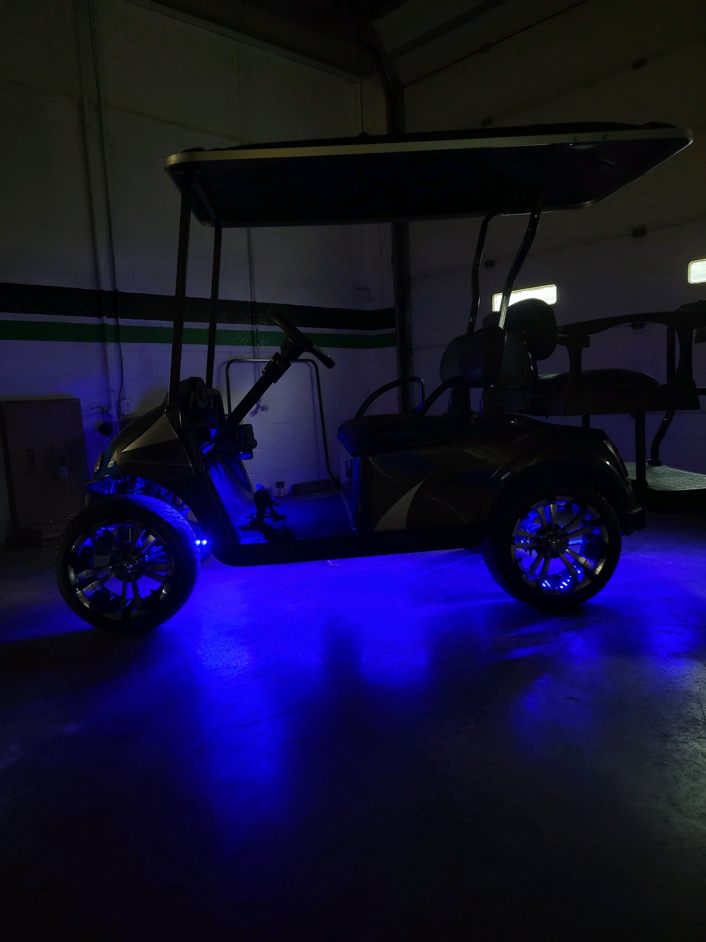 EZGO RXV 48v Charcoal and Blue Custom *SOLD*