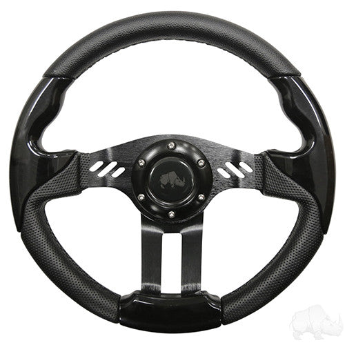 Steering Wheel - Aviator 5 Black Spokes, 13" Diameter