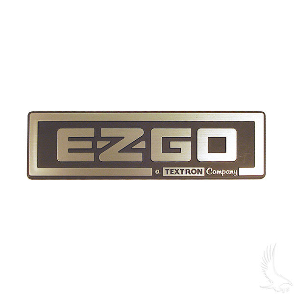 EZGO TXT 96-13 Black and Silver Emblem