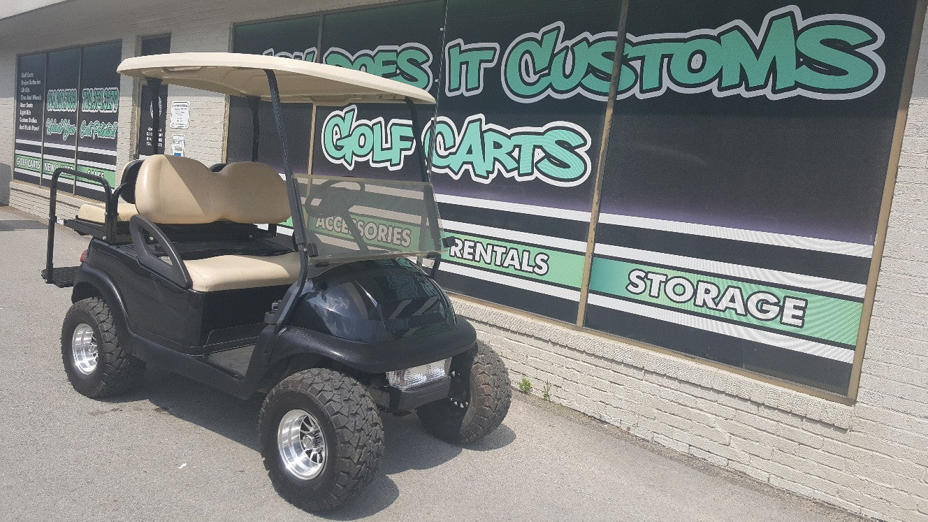 2005 Electric Club Car Precedent Golf Cart - Lifted Black - SOLD