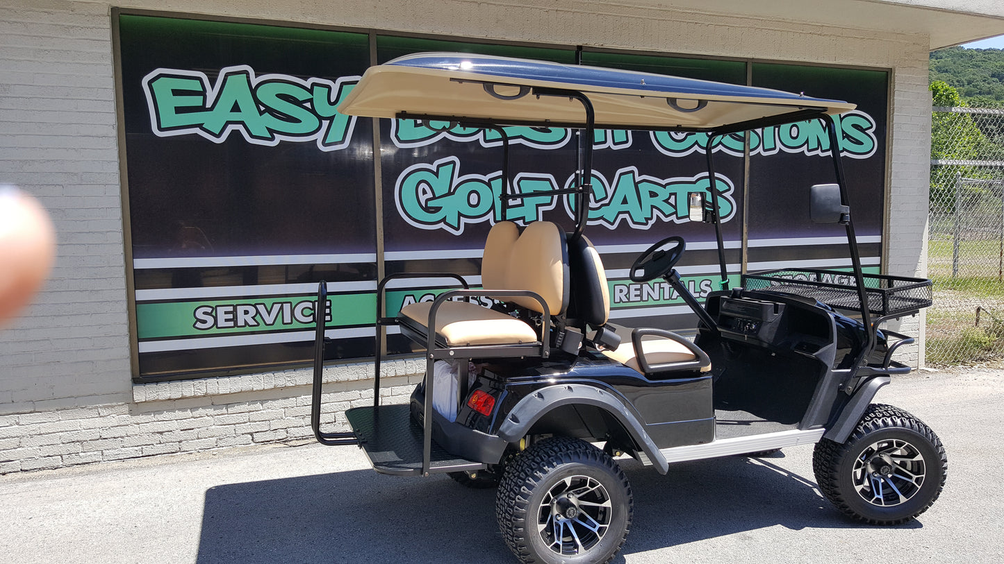 2017 Star EV Golf Cart - Black Lifted - SOLD