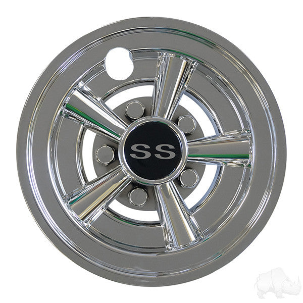Wheel Cover, 8" SS Chrome