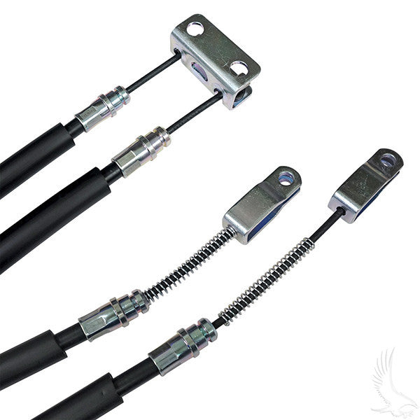 EZGO Medalist / TXT 47«" Brake Cable Set w/ Bracket