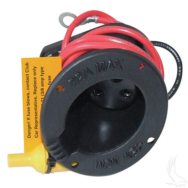 48V Receptacle & Fuse Assembly