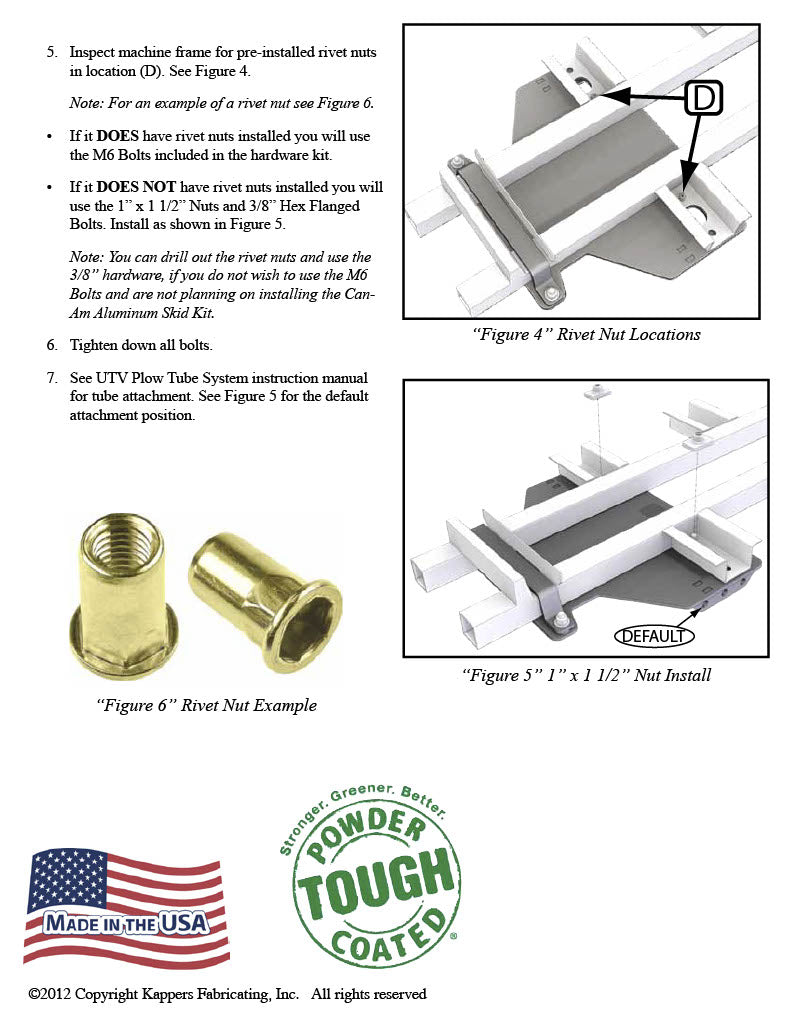 450 Outlander L / L MAX /Outlander /Outlander MAX/ 6x6 / 6x6 MAX ATV KFI Plow Kit 105445