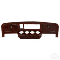 RHOX EZGO TXT 94-13 & 2014+ Woodgrain Golf Cart Dash