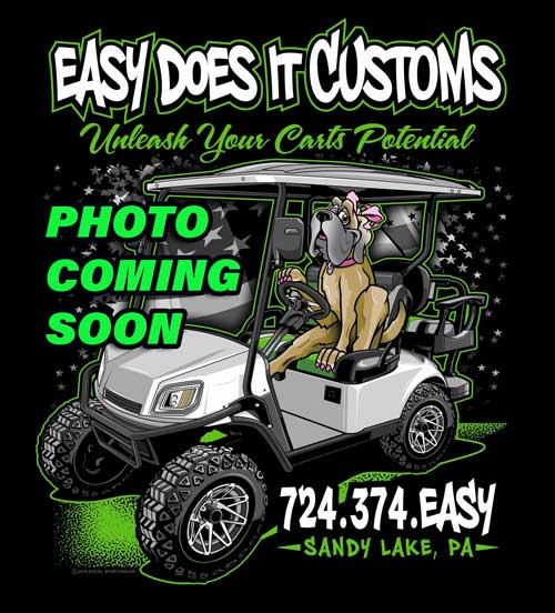 MADJAX X Series Storm 4 Passenger Lithium Lifted Golf Cart - Sea Foam #1088 *SOLD*