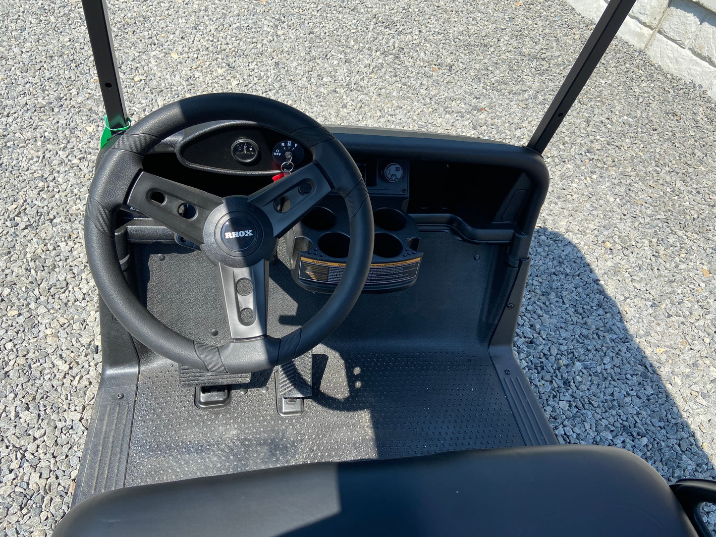 2017 EZGO RXV - Custom Black - Silver - Gold *SOLD*