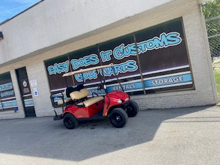 2021 EZGO VALOR 48V GOLF CART - Red *SOLD*