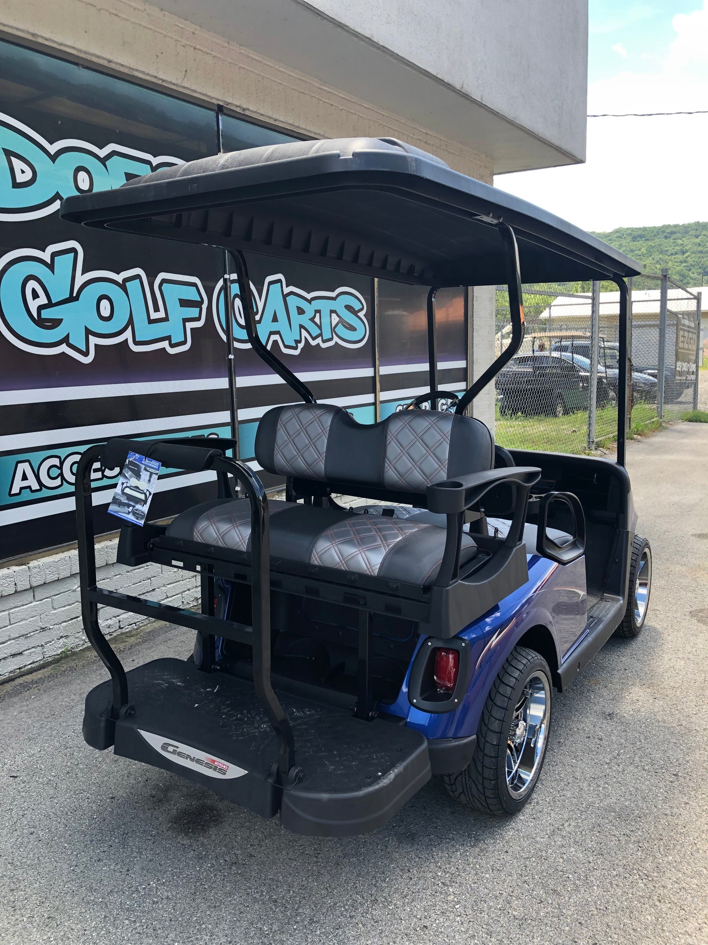 2015 EZGO RXV - Blue and Orange *SOLD*